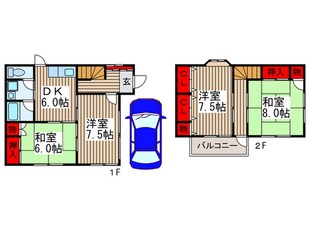 鈴木邸の物件間取画像